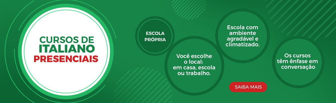 Cursos de italiano presenciais